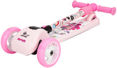 Spartan Minnie LED Folding Scooter 3 - Wheel SP - 7054 - Colorland Toys